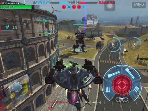[ War Robots] Titan Nodens with Retaliator /Rupture The Best setup for Solo and support Team