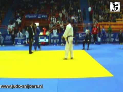 Judo 2008 Zagreb: Fichot (FRA) - Kibrik (ISR) [-90kg].