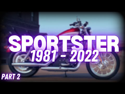 History of the Harley Davidson Sportster (Part 2)
