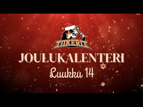 Piirustuskilpailu - Kiekko-Tiikerit -joulukalenteri 2022 - Luukku 14