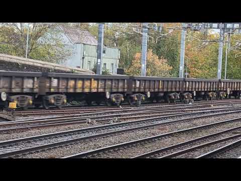 GBRF Class 66 no: 66722 @ Newport (6C92) 21/10/2025.