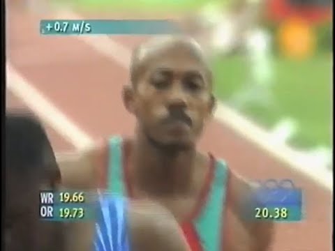 Frank Fredericks vs Jeff Williams vs Obadele Thompson 200m (Athletics at the 1996 Summer Olympics)