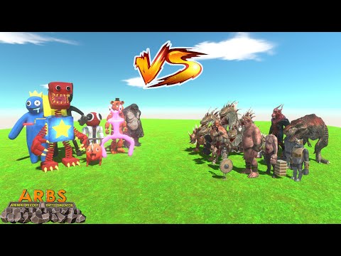Epic Animal Battles in Animal Revolt Battle Simulator!/ Virtual MMA fights