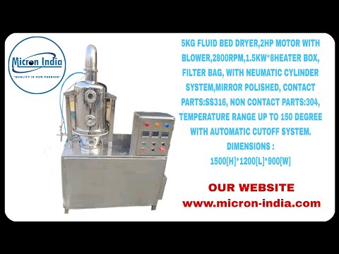 Fluid Bed Dryer
