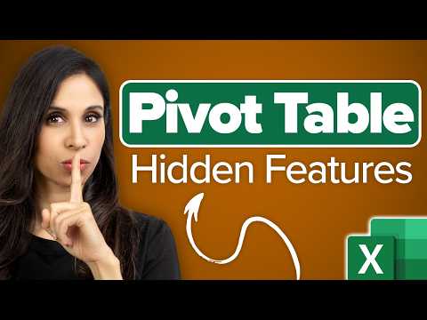 Unlock Hidden Pivot Table Features You Might Miss! Unlock Hidden Pivot Table Features You Might Miss!