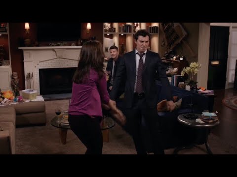 Bones 8x05 - Brennan and Sweets dance scene