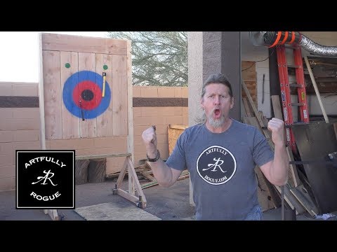 How to Build an Axe Throwing Target