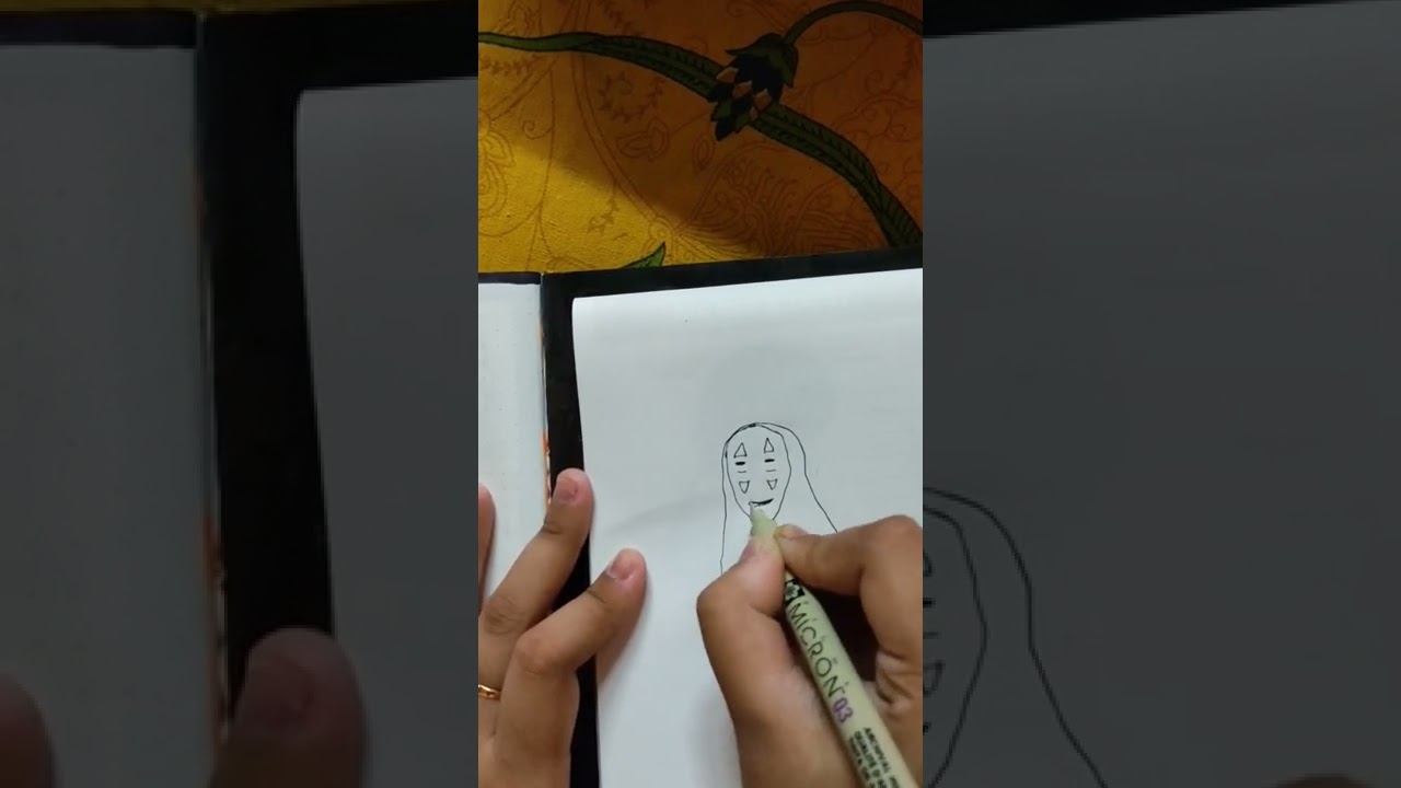 No face #howtodraw #stepbystep #spiritedaway #ghibli #animeart #artchallenge #shorts #easyart #manga