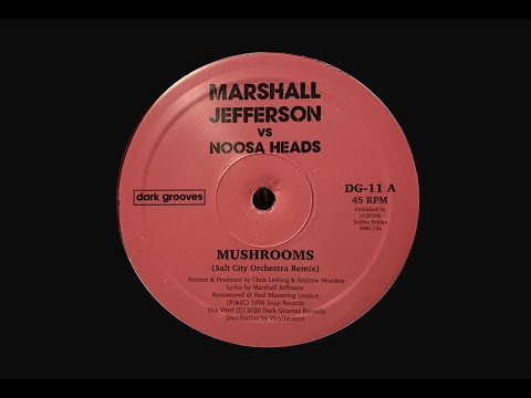 MARSHALL JEFFERSON vs NOOSA HEADS - MUSHROOMS [SALT CITY ORCHESTRA REMIX] (DARK GROOVE RECORDS)