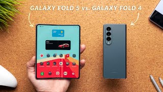 Samsung Galaxy Fold 5 vs Fold 4 Review - It&#039;s GOOD But