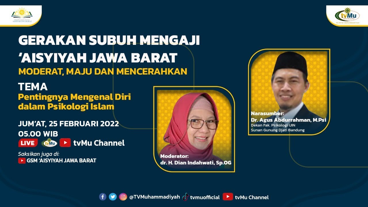Pentingnya Mengenal Diri Dalam Psikologi Islam (Gerakan Subuh Mengaji #57)