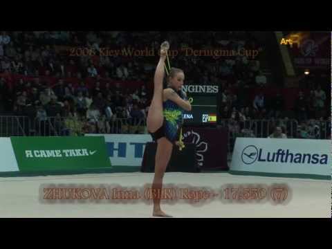 ZHUKOVA Inna (BLR) Rope - 2008 WCup Kiev - 2008-03-22 - HD1080
