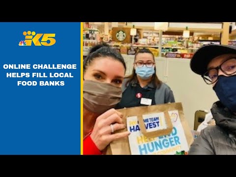 Local volunteers get creative to help fill local food banks