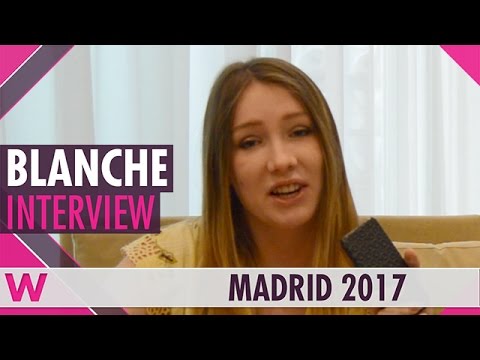 Blanche (Belgium 2017) Interview | Eurovision PreParty Spain Madrid 2017