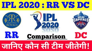 IPL 2020 : DC Vs RR Team Comparison || Rajasthan Royals Vs Delhi Capitals Playing 11 2020