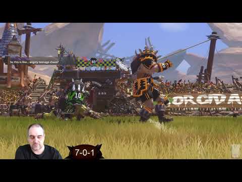 Blood Bowl 2 - Team Fantastic - Game 9 - Chaos vs. Orcs