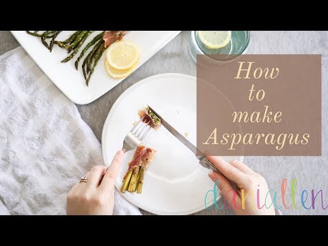 How To Make Asparagus || Cara Di Falco || Cara's Cucina