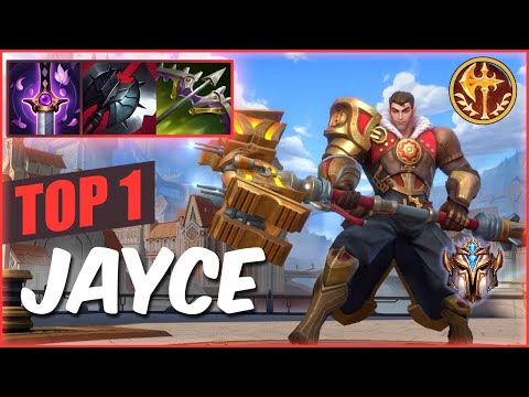 [Wild Rift] Jayce Top 1 - S9 RUSH Challenger ranked game + build