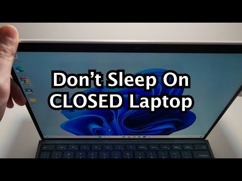 How to Keep Laptop Screen On When Lid Is Closed Windows 11