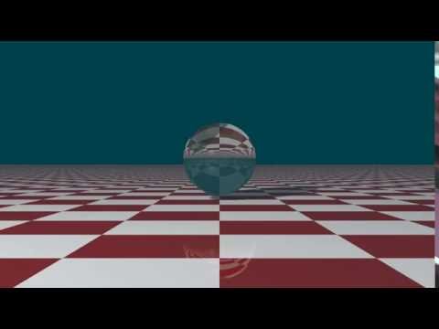 Bouncing transparent ball