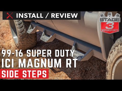 ICI Magnum RT Side Step Review on Ford F350