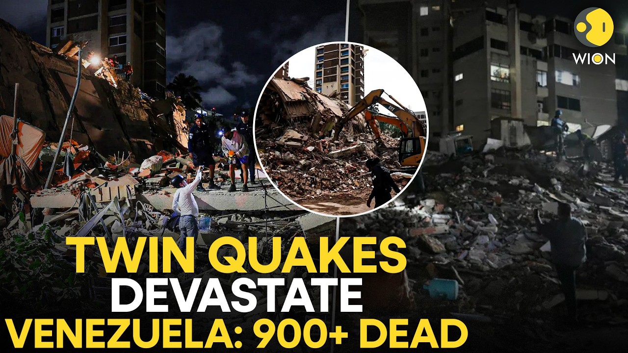Venezuela Earthquake LIVE: Death Toll Crosses 900, Thousands Still Missing | WION
