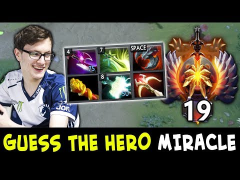 Guess the hero — Miracle TI winner edition