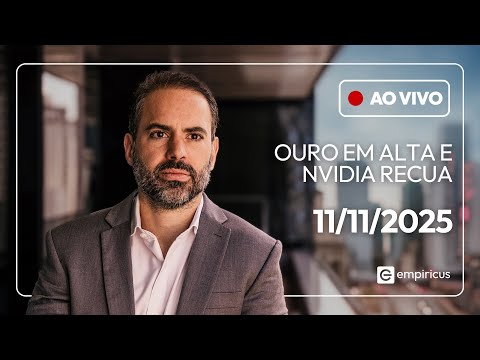 Ouro em alta e Nvidia recua com saída do SoftBank | Day One Live com Felipe Miranda - 11/11/2025
