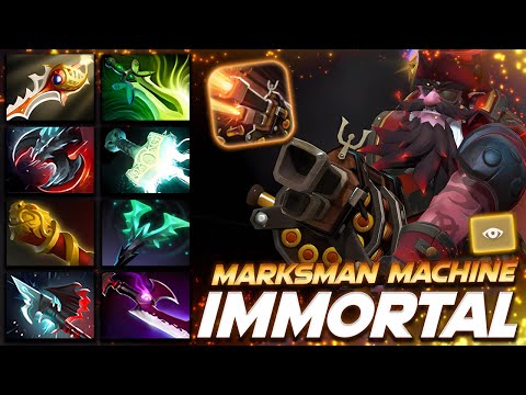 Sniper Immortal Marksman Machine - Dota 2 Pro Gameplay [Watch & Learn]