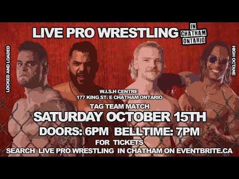 HIGH OCTANE (CHILLY BROWN & BRYCE HANSEN) VS. LOCKED AND LOADED (MARK WHEELER & JESSIE V)