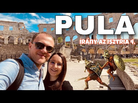 PULA Horvátország - Irány az Isztria 4. #pula #isztria #horvátország