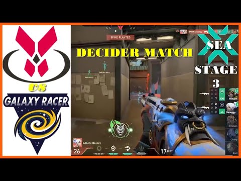 Big BAAM vs Galaxy Racer | HIGHLIGHTS | BO2 | Group C | VCT 2021 SEA Stage 3 Challengers Playoffs.