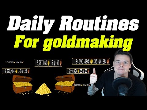 How i Got Rich | My Daily Goldmaking Routines |