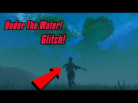 Under The Water On New Leaky Lake Glitch (New) Fortnite Glitches Season 6 PS4/Xbox one 2018