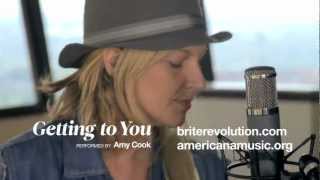 Amy Cook performs 