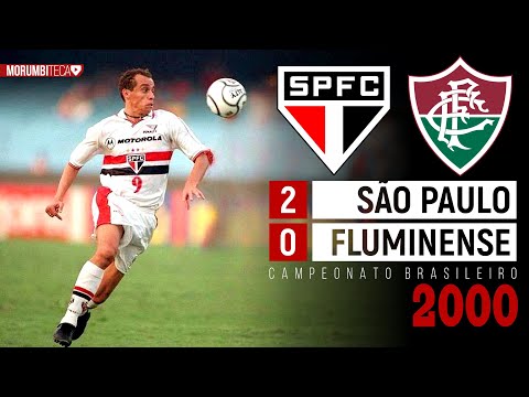 São Paulo 2x0 Fluminense - 2000 - CONTRA O LÍDER DO BRASILEIRÃO, FRANÇA DECIDE COM DOIS GOLAÇOS!!🔥⚽
