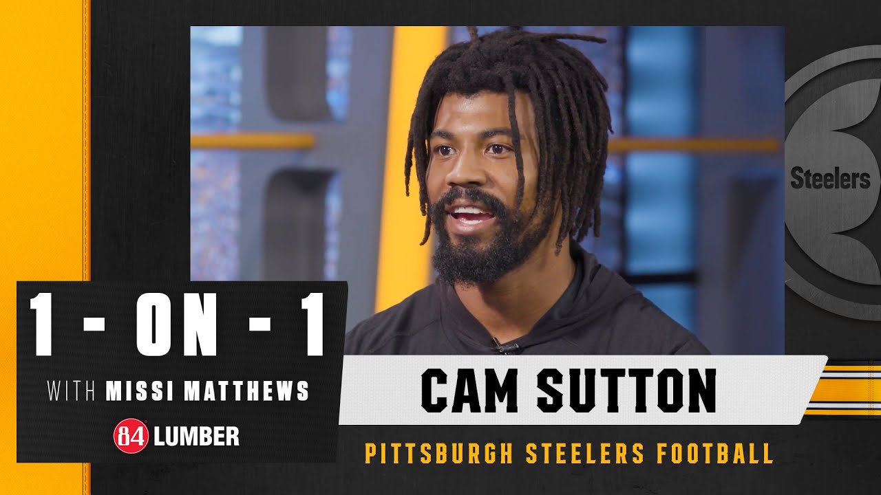 1-on-1 with Missi Matthews: Cam Sutton | Pittsburgh Steelers