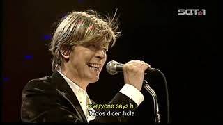 David Bowie - Everyone Says &#39;Hi&#39; [Live In Berlin 2002] (Subtitulada Español / Ingles)