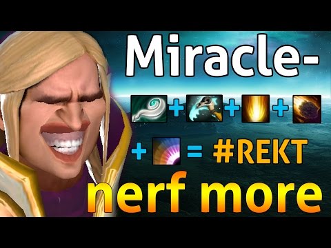 Miracle- Dota 2 : Guide - Professional Invoker Vol.17 - [Mid-lane] Do you wanna nerf invo by miracle