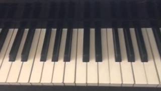 Common- Faithful piano tutorial
