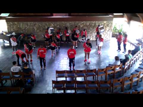 Hillcrest High-steppers at Mars Hill College (raw footage)