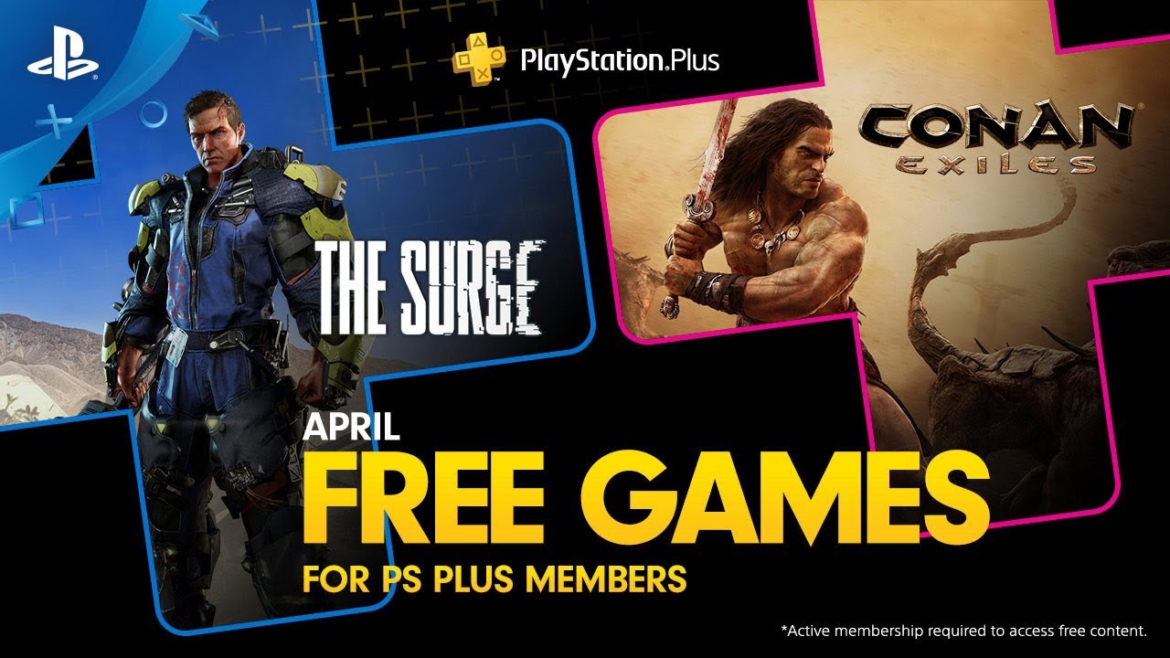 PlayStation Plus: Free Games for April 2019