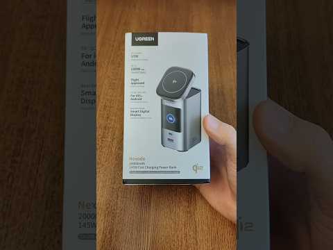 Ugreen Nexode 145W 20000mAh Qi2 павербанк с беспроводной зарядкой - фото 1 - id-p2839687561