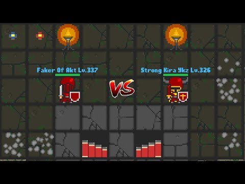 Rucoy Online X1 - Strong Kira Ykz VS Faker Of Akt!