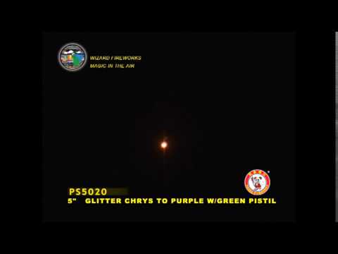 SB125CH04 - 5 INCH SHELL - WIZARD FIREWORKS - PS5020