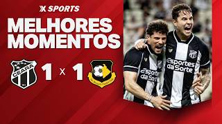 CEARÁ 1 X 1 SÃO BERNARDO - MELHORES MOMENTOS - SÉRIE B