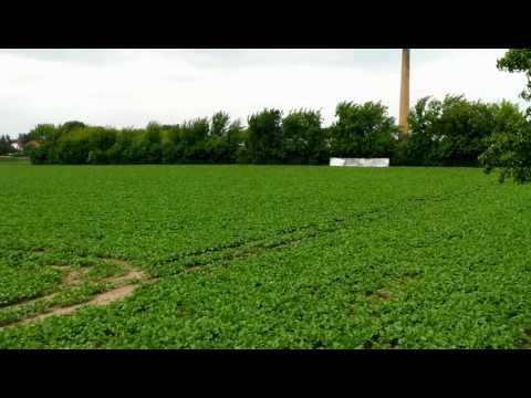 Langeln (Nordharz) Schornstein Sprengung