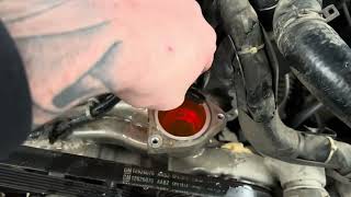 2014-2018 Sierra/silverado thermostat replacement #thermostat #sierra1500 #silverado1500