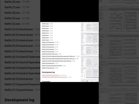 added material - New music asset pack - Battle Mission Music 7 and Cut!  #gamedev #indiedev