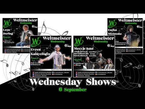 Weltmeister Wednesdays Concert Series Week 36 - 2023